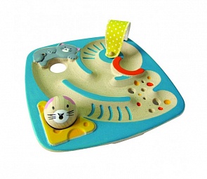 Лабиринт Шарики - Кошки-мышки (Plan toys, 5620k)